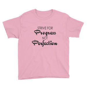 Youth Short Sleeve T-Shirt-Strive for Progress