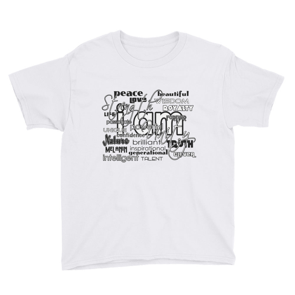 Youth Short Sleeve T-Shirt-Strength and unity