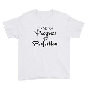 Youth Short Sleeve T-Shirt-Strive for Progress