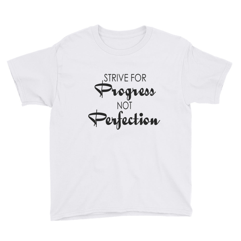 Youth Short Sleeve T-Shirt-Strive for Progress
