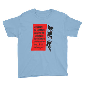 Youth Short Sleeve T-Shirt- I-AM