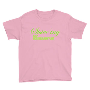 Youth Short Sleeve T-Shirt- Sistering AKA