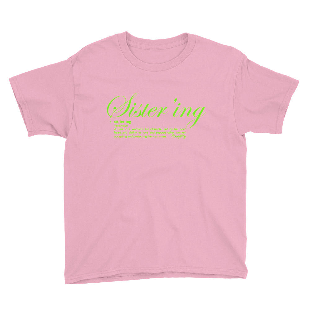 Youth Short Sleeve T-Shirt- Sistering AKA