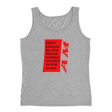 Ladies' Tank-I AM