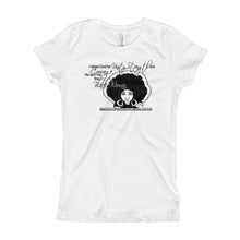 Girl's T-Shirt-Strong Black Woman