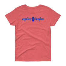Women's short sleeve t-shirt-Inspire