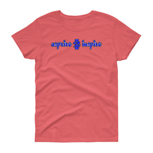 Women's short sleeve t-shirt-Inspire