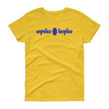 Women's short sleeve t-shirt-Inspire