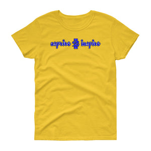 Women's short sleeve t-shirt-Inspire