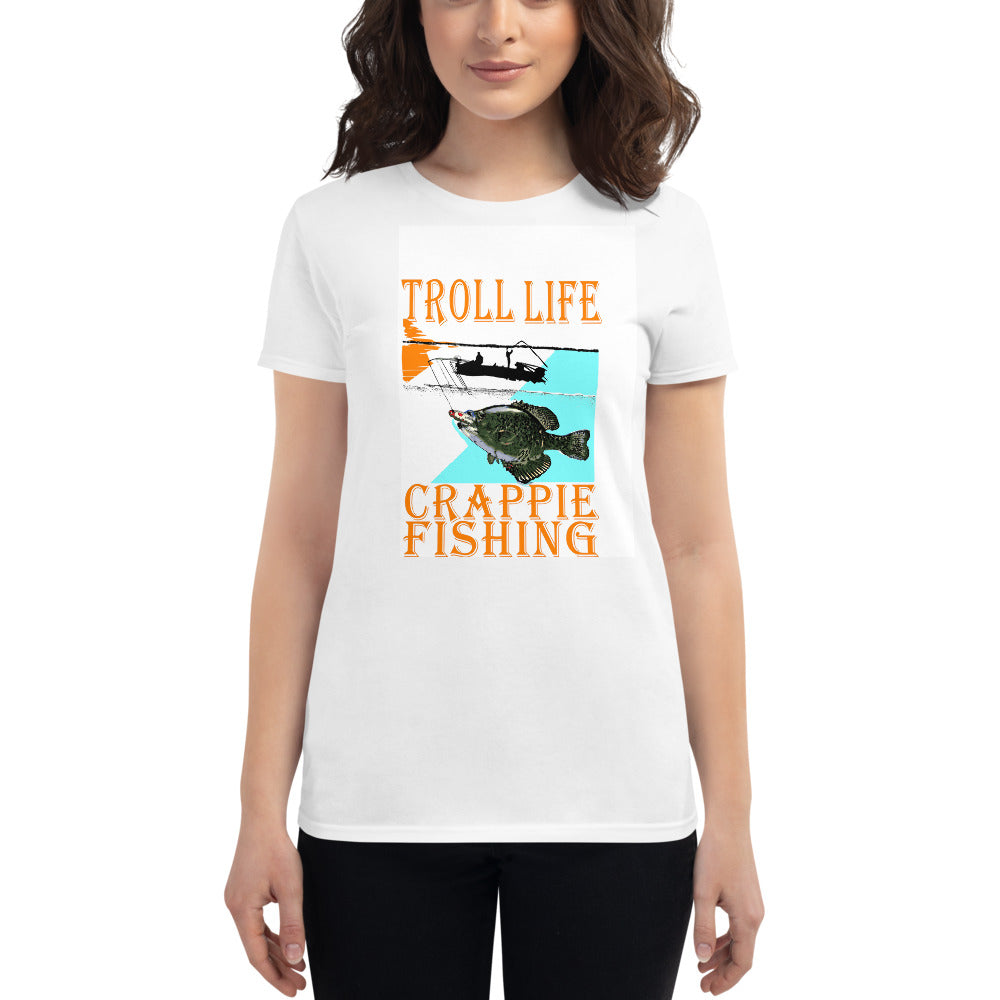 Women's short sleeve t-shirt Troll Life