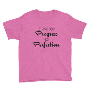 Youth Short Sleeve T-Shirt-Strive for Progress