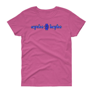 Women's short sleeve t-shirt-Inspire